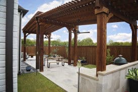 Top-Quality Pergola Staining in Texas Yards