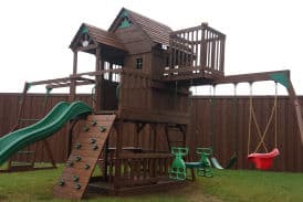 Expert Playset Staining for Durable Beauty
