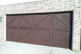 Transform Your Home with Rich Garage Door Staining