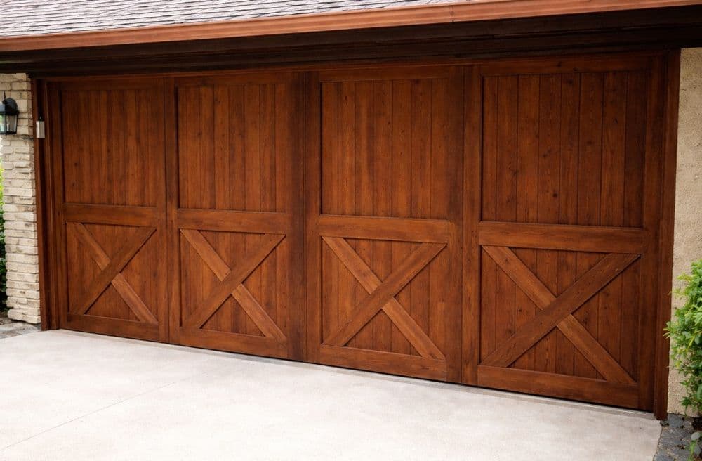 Transform Your Home with Rich Garage Door Staining