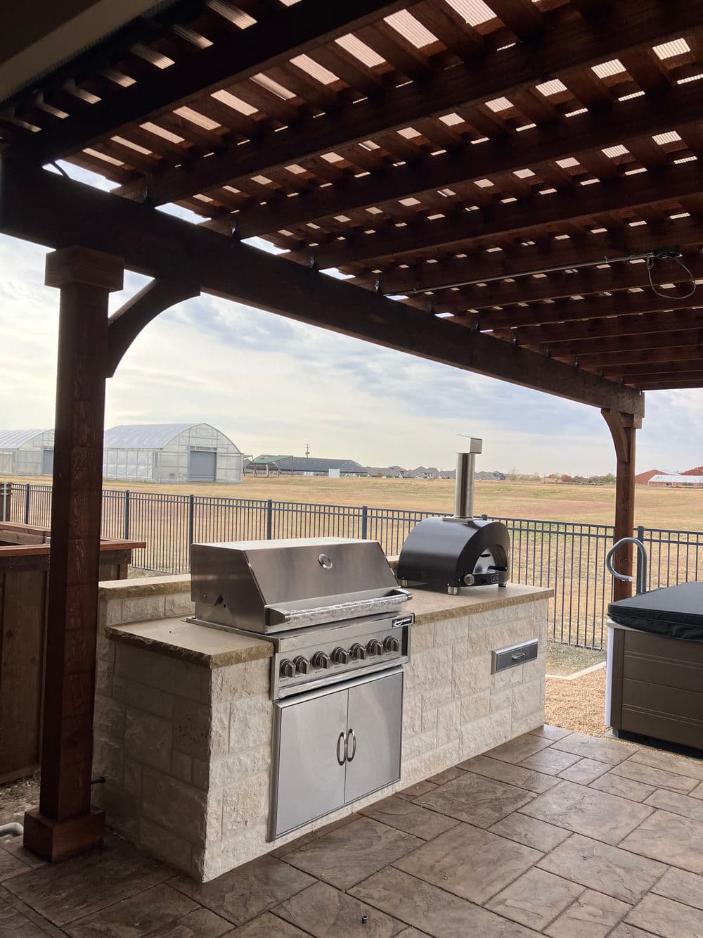 Gallery photos for Top-Quality Pergola Staining in Texas Yards: Image #7