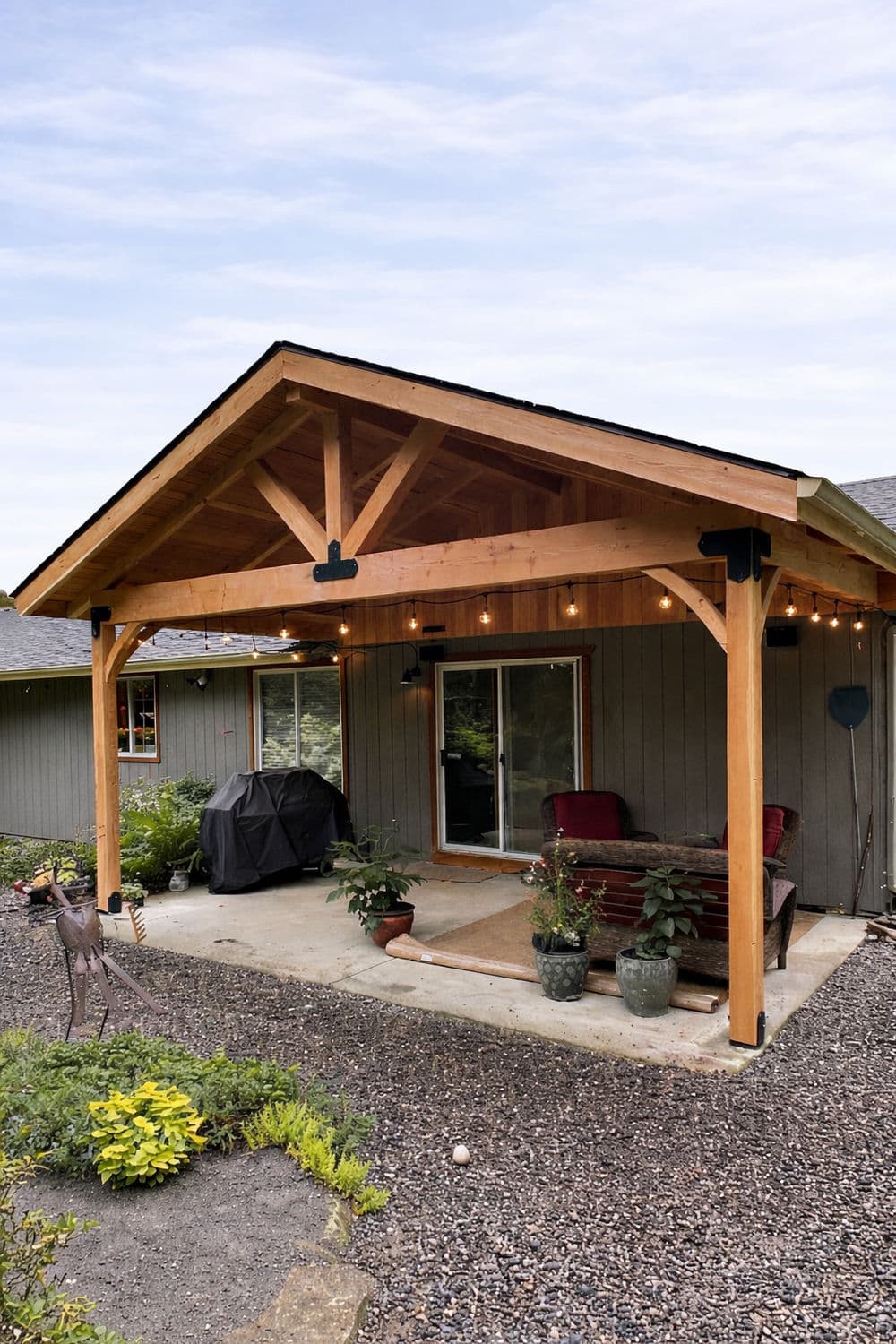 Project Elegant Patio Cover Staining Elevates Local Homes image