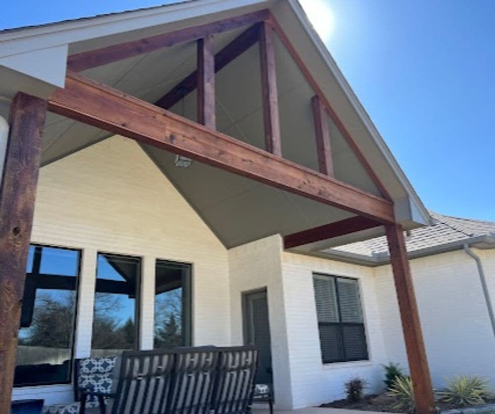Gallery photos for Elegant Patio Cover Staining Elevates Local Homes: Image #7