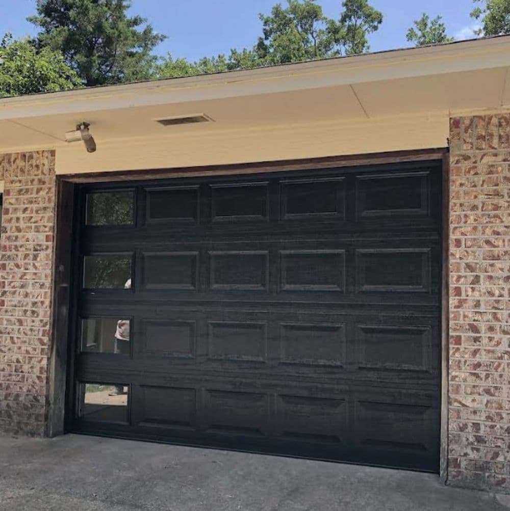 Transform Your Home with Rich Garage Door Staining