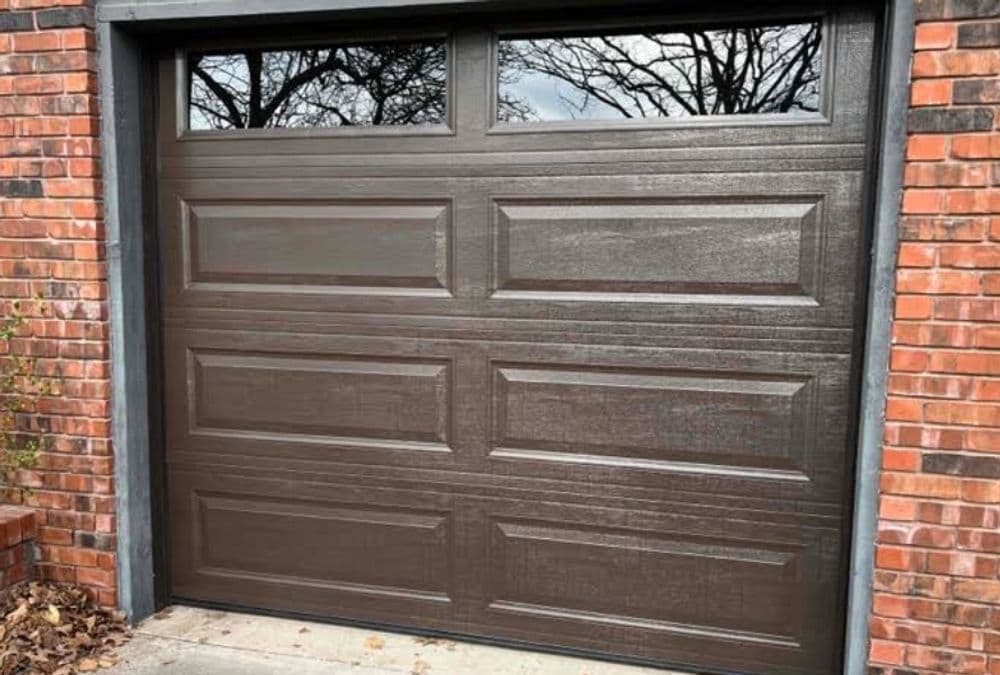 Transform Your Home with Rich Garage Door Staining