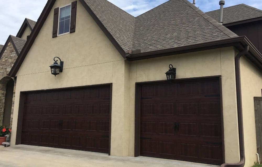 Transform Your Home with Rich Garage Door Staining