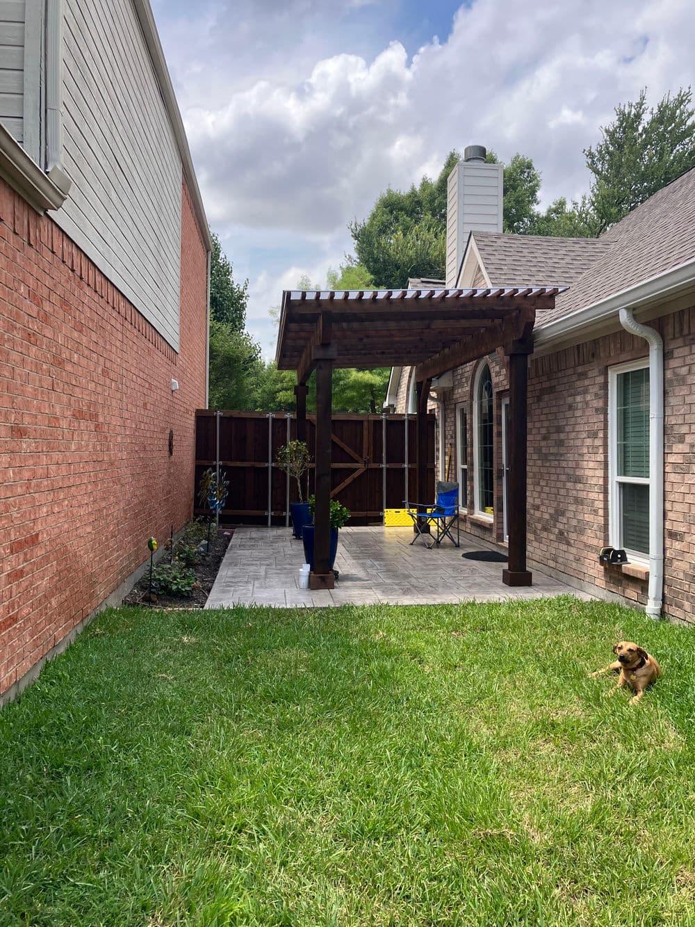 Gallery photos for Top-Quality Pergola Staining in Texas Yards: Image #14