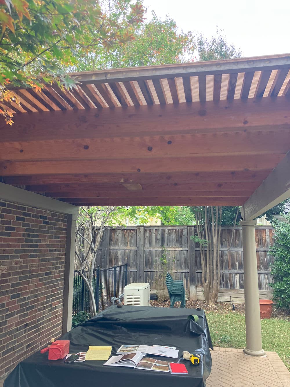 Gallery photos for Top-Quality Pergola Staining in Texas Yards: Image #16
