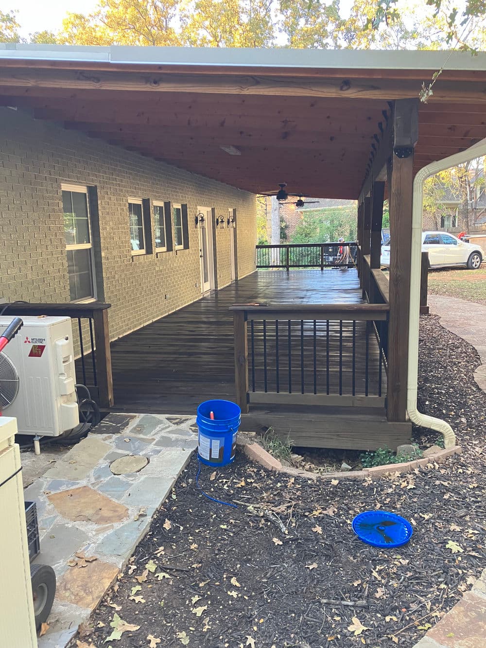 Gallery photos for Elegant Patio Cover Staining Elevates Local Homes: Image #14