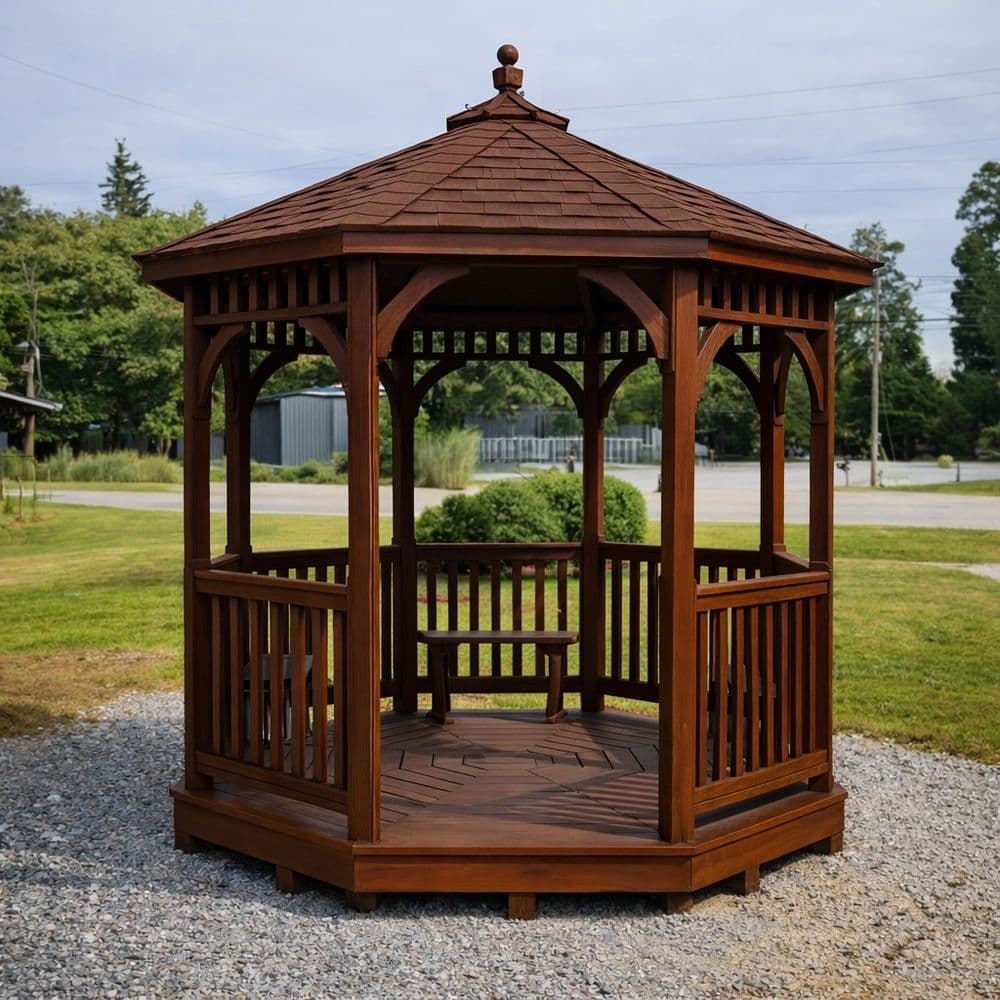 Gazebo Staining in Midlothian
